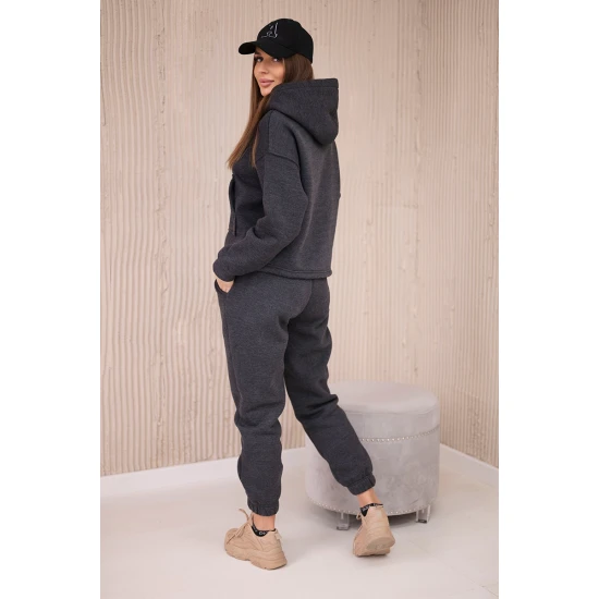 Moteriškas grafito spalvos komplektas Soni 68816