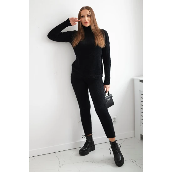 Moteriškas juodas komplektas Minky 20577