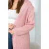 Women's pink cardigan Longy 15415