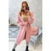 Women's pink cardigan Longy 15415
