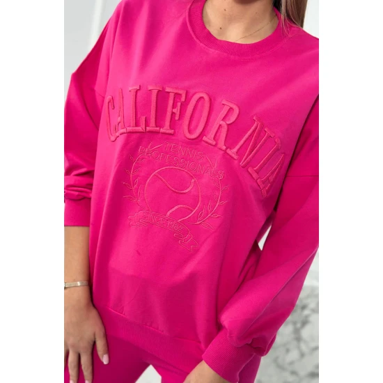 Moteriškas rožinis komplektas California 9451