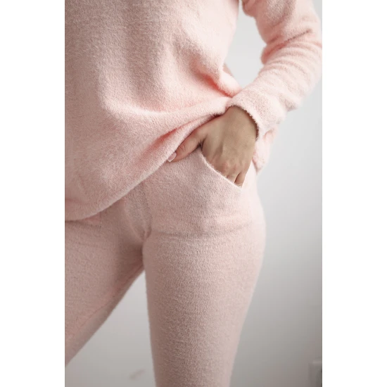 Moteriškas smėlio spalvos komplektas Minky 21147