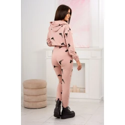 Moteriškas rausvas komplektas Nervous