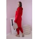 Moteriškas raudonas komplektas Donni Sportiniai kostiumai