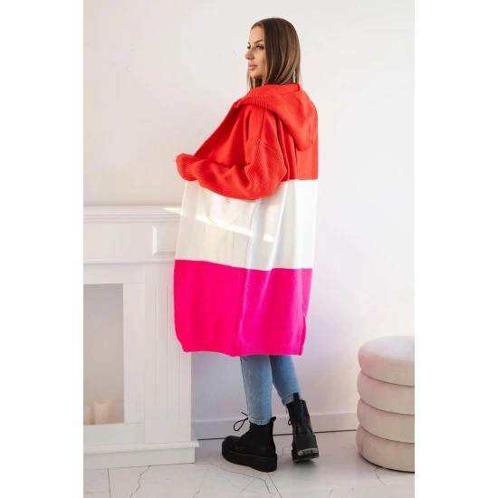 Moteriškas trispalvis kardiganas Mune 24-35