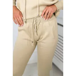 Women's dark beige set Ivy