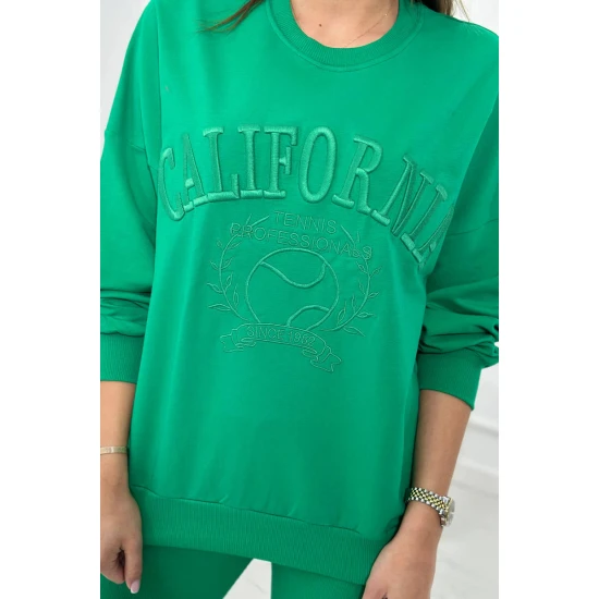 Moteriškas žalias komplektas California 9451