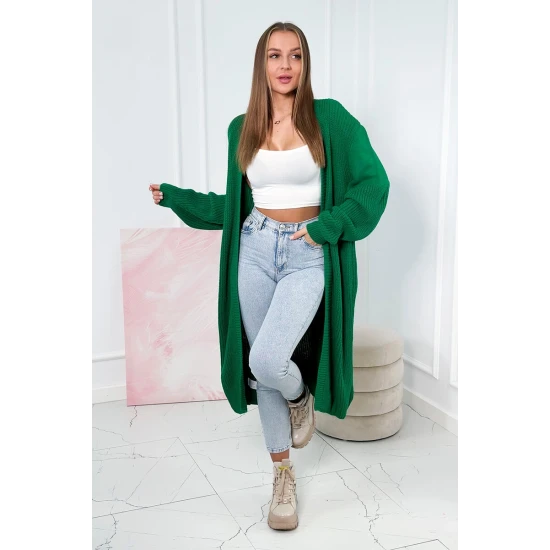 Moteriškas žalias kardiganas Longy 22118