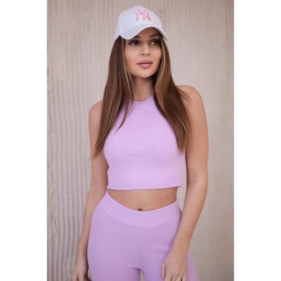 Trijų dalių moteriškas violetinis komplektas Sitin 25247