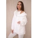 Trijų dalių moteriškas baltas komplektas Sitin