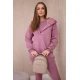 Trijų dalių moteriškas rožinis komplektas Sitin