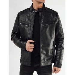 Vyriška juoda eko odos striukė Parol