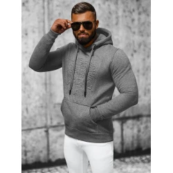 Vyriškas pilkas džemperis Luke