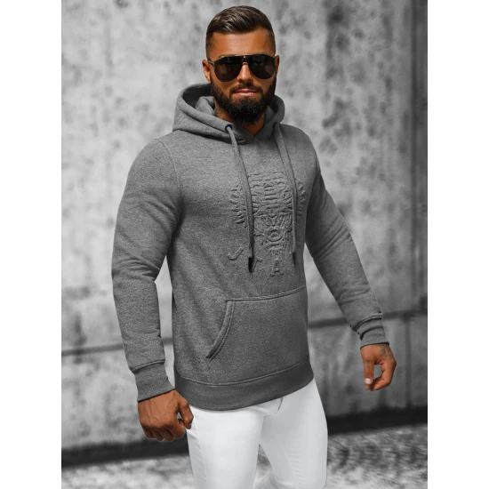 Vyriškas pilkas džemperis Luke NB/MF2012