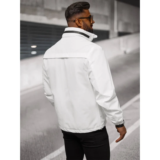 Vyriška plona balta striukė Vind JS/5M3105/281