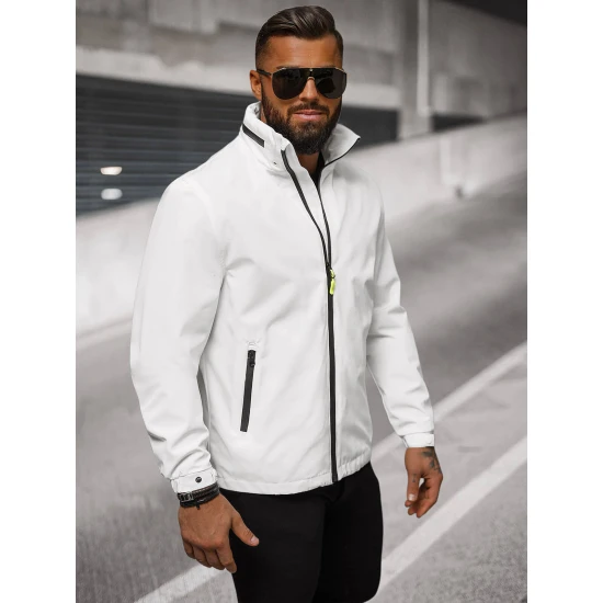 Vyriška plona balta striukė Vind JS/5M3105/281