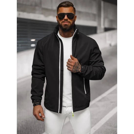 Vyriška plona juoda striukė Vind JS/5M3105/392