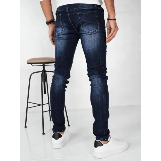 Vyriški mėlyni džinsai  Skull UX4148