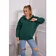 Green jumper for women Kesi 21805