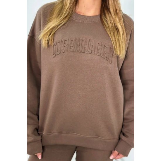 Moteriškas rudas komplektas Copenhagen 25953