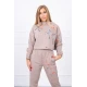 Moteriškas smėlinės spalvos komplektas Splash