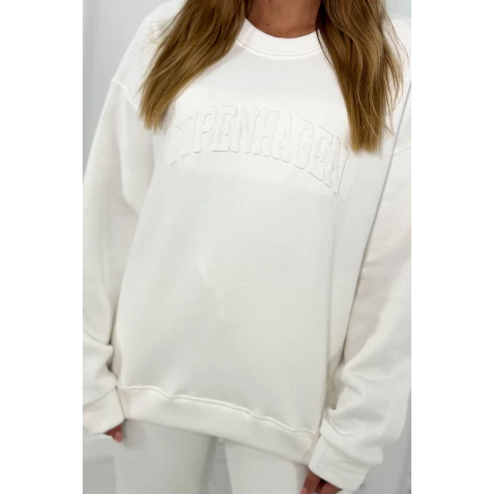 Moteriškas baltas komplektas Copenhagen 25951