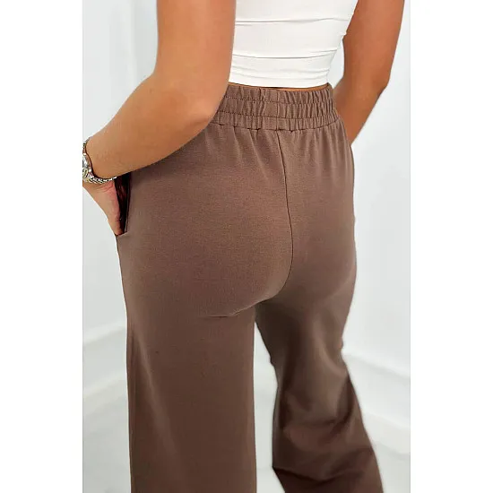 Women's brown set Fiora 25962