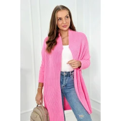 Moteriškas šviesiai rožinis kardiganas Nave