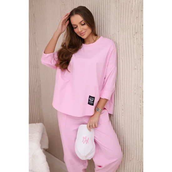 Moteriškas šviesiai rožinis komplektas Soren 27828
