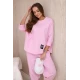 Moteriškas šviesiai rožinis komplektas Soren 27828