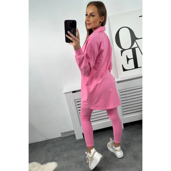 Moteriškas šviesiai rožinis komplektas Triple 24904