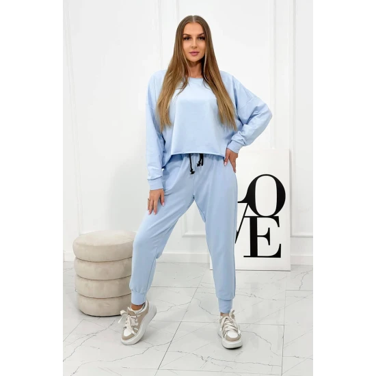 Moteriškas šviesiai mėlynas komplektas Evoli 24942