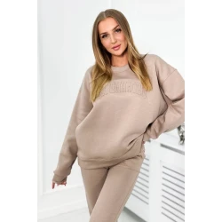 Moteriškas smėlinės spalvos komplektas Copenhagen