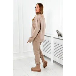 Moteriškas smėlinės spalvos komplektas Copenhagen