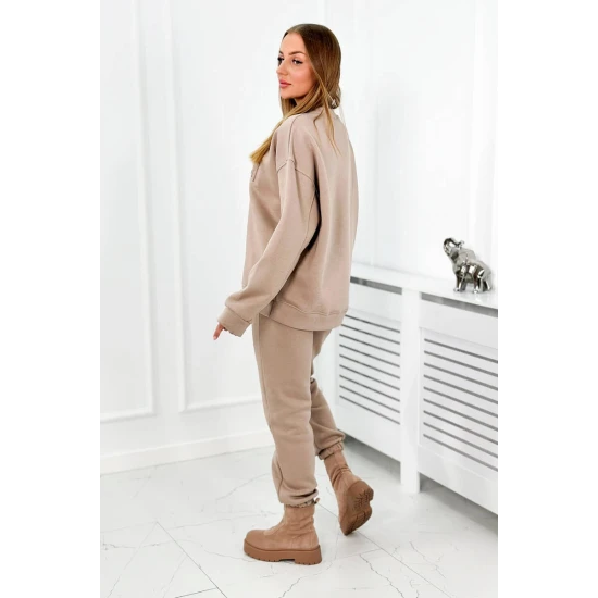 Moteriškas smėlinės spalvos komplektas Copenhagen 25952