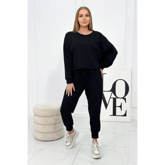 Moteriškas juodas komplektas Evoli 24941