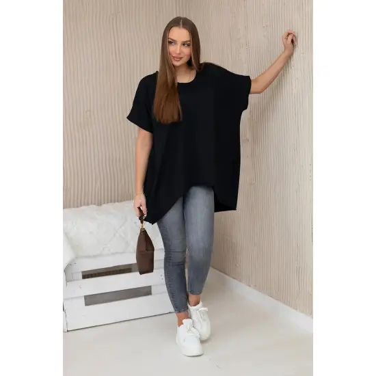 Moteriški juodi marškinėliai Jumpy 27935