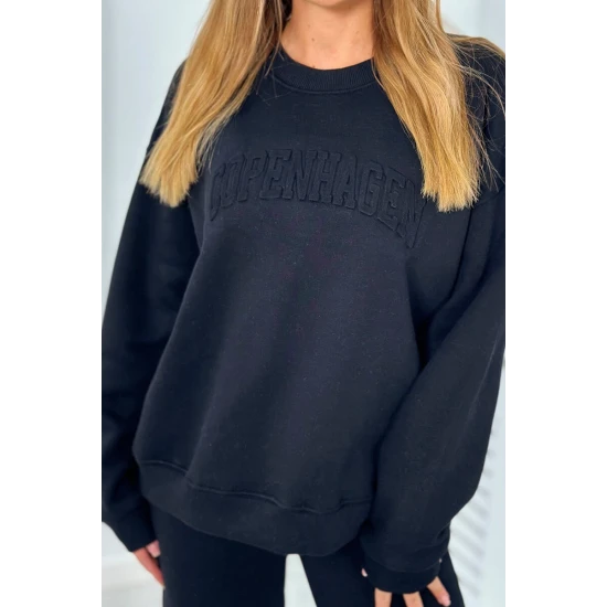 Moteriškas juodas komplektas Copenhagen 25949