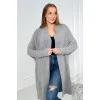 Women's grey cardigan Nave 17956