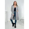 Women's grey cardigan Nave 17956
