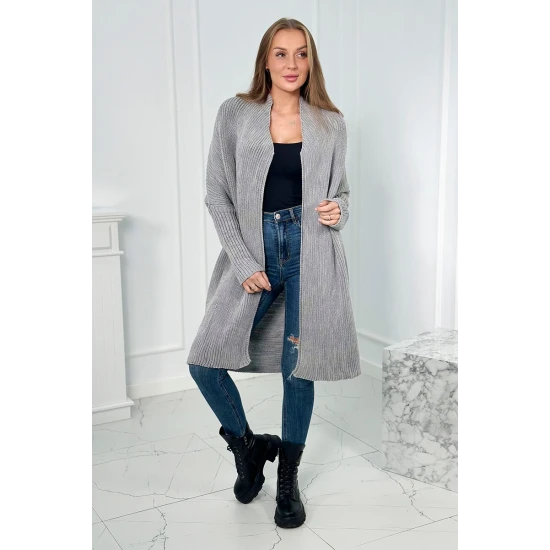 Moteriškas pilkas kardiganas Nave 17956