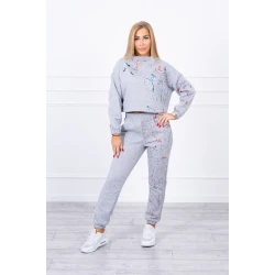 Moteriškas pilkas komplektas Splash