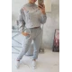 Moteriškas pilkas komplektas Splash 21007