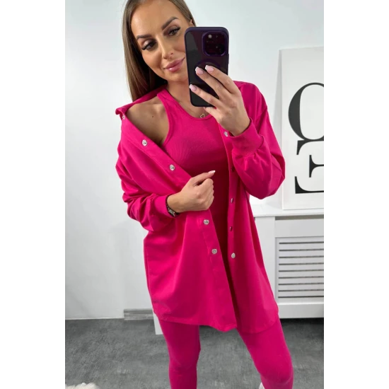 Moteriškas rožinis komplektas Triple 24905