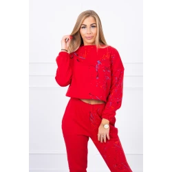 Moteriškas raudonas komplektas Splash