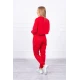 Moteriškas raudonas komplektas Splash 21006