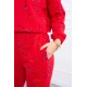 Moteriškas raudonas komplektas Splash 21006