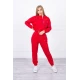 Moteriškas raudonas komplektas Splash 21006