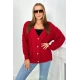 Moteriškas raudonas megztinis Sari
