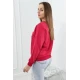 Moteriškas raudonas džemperis Vintage 27433